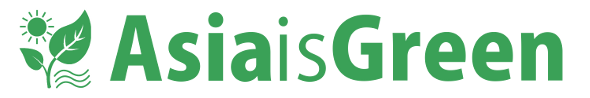 Asia is Green new logo